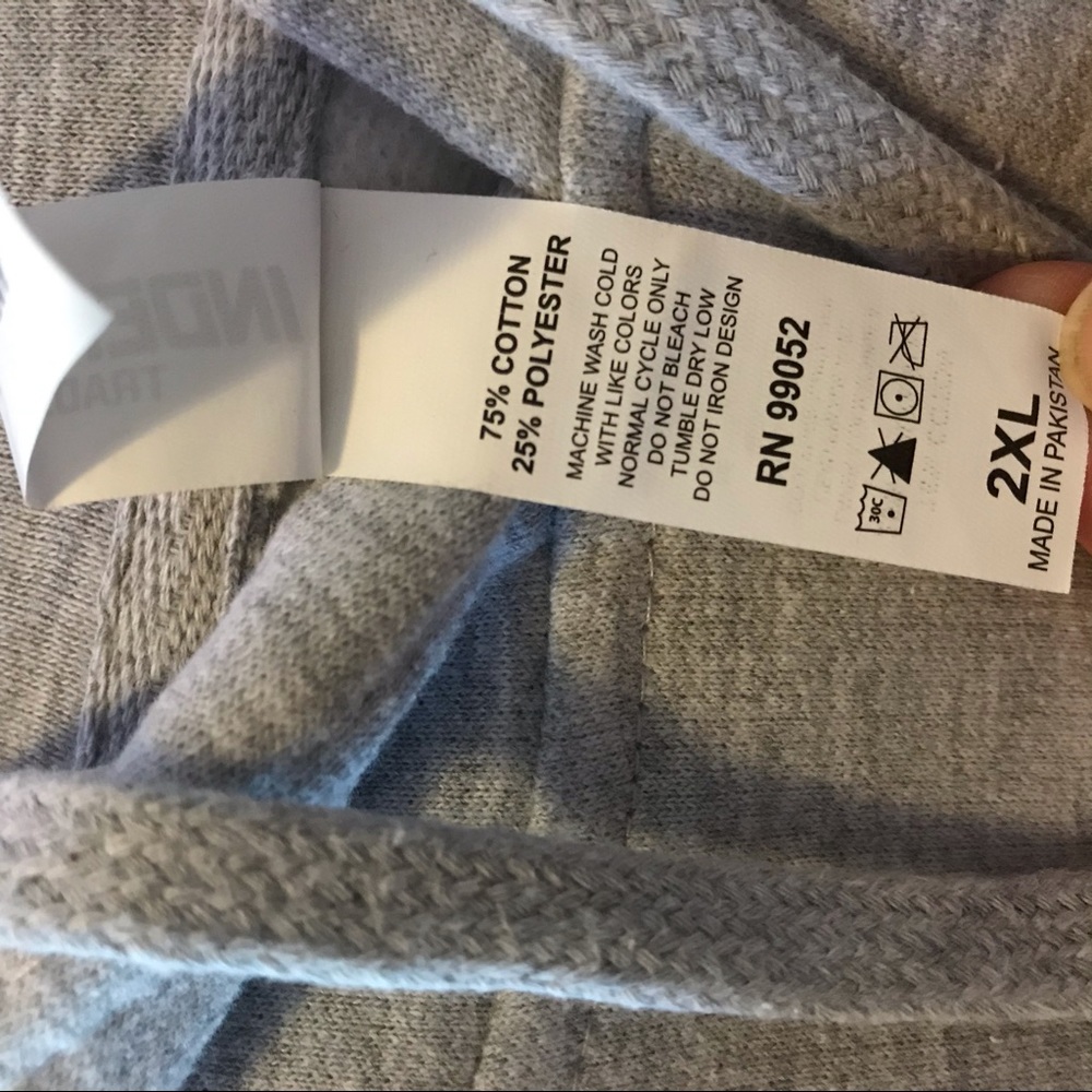 Brand New, never worn gray soft 2XL ASM Global sweatshirt - Picture 10 of 10
